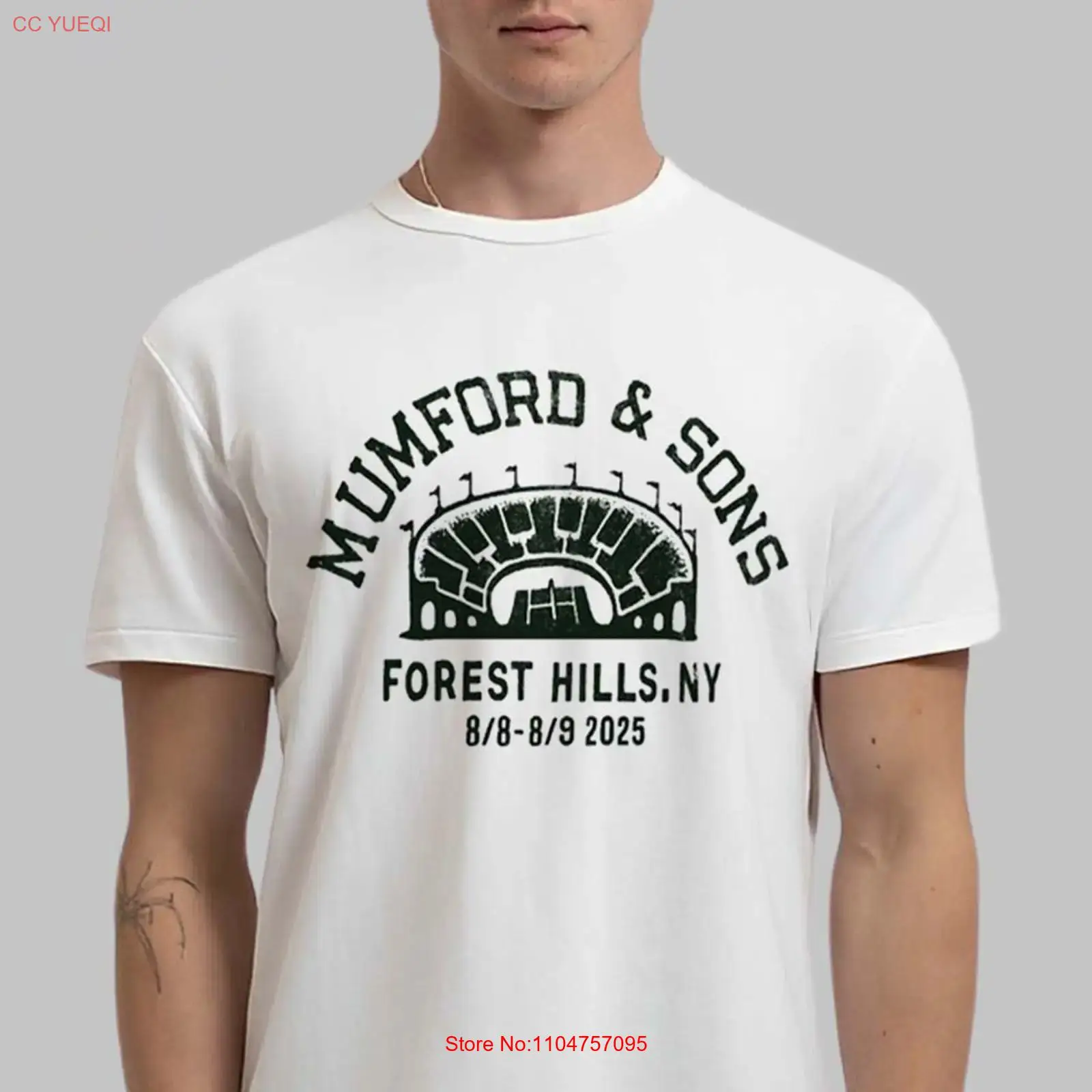 Vintage Fashion York - Mumford And Sons Forest Hills New