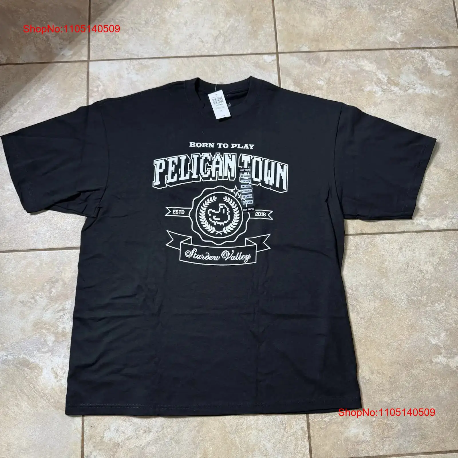 Vintage Fashion Newtown - Stardew Valley Pelican Town Varsity T