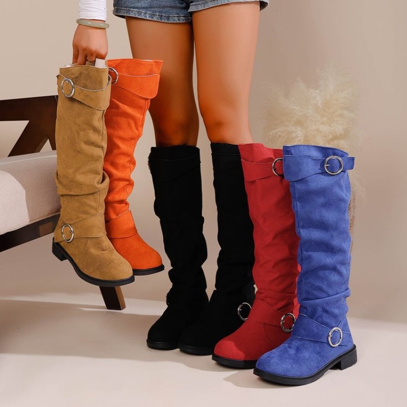 Vintage Fashion Heels - Vintage Western Style Knee High Boots,