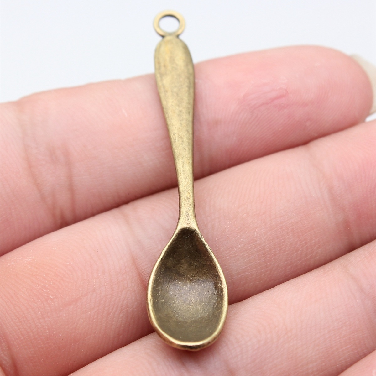 Vintage Fashion Tumblr - 10pcs 54x11mm 5 Colors Spoon Charms