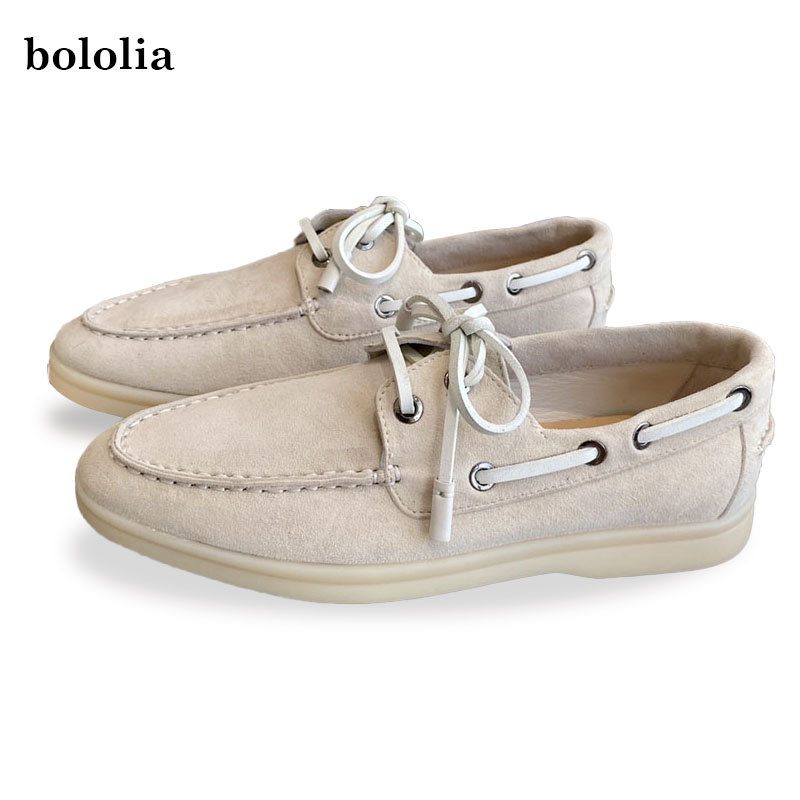 Vintage Fashion Streetwear - High Quality Genuine Leather Flats Shoes