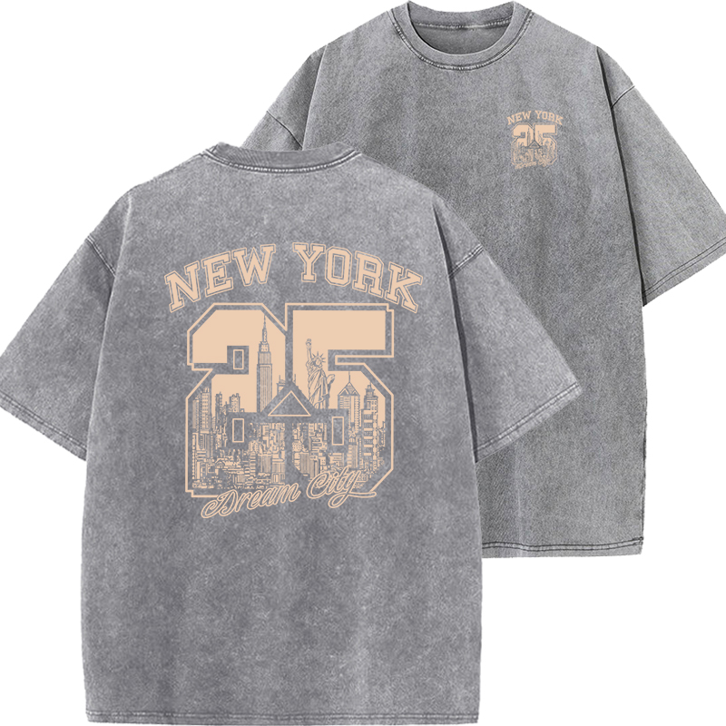 Vintage Fashion York - New York City Funny Print Woman