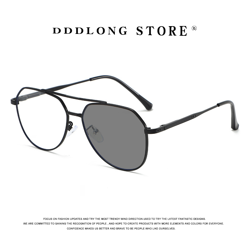 Vintage Fashion Streetwear - DDDLONG Retro Punk Fashion Pilot Photochromic