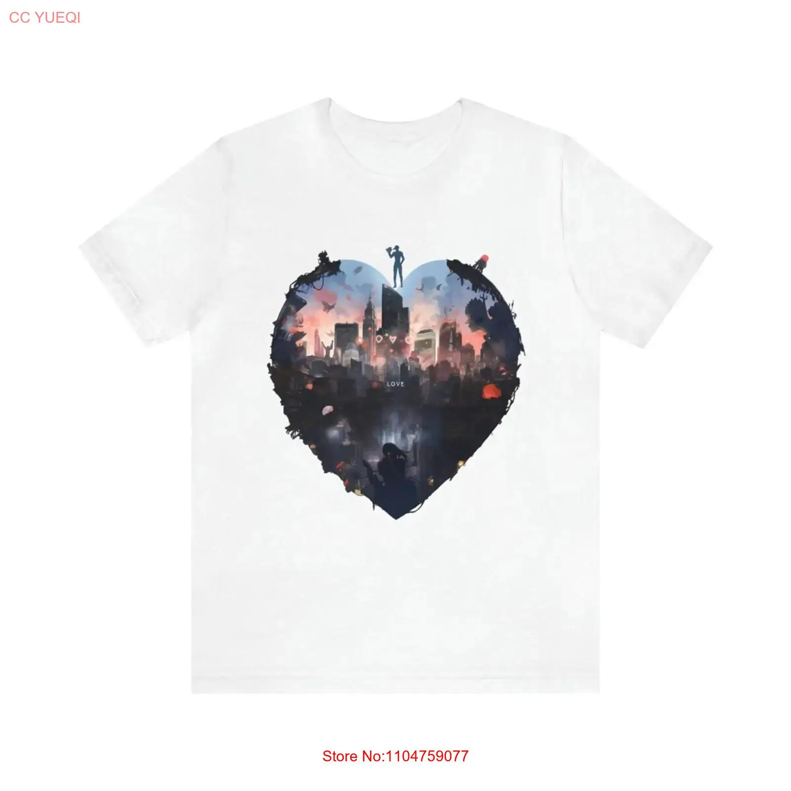 Vintage Fashion York - I Heart New York City White