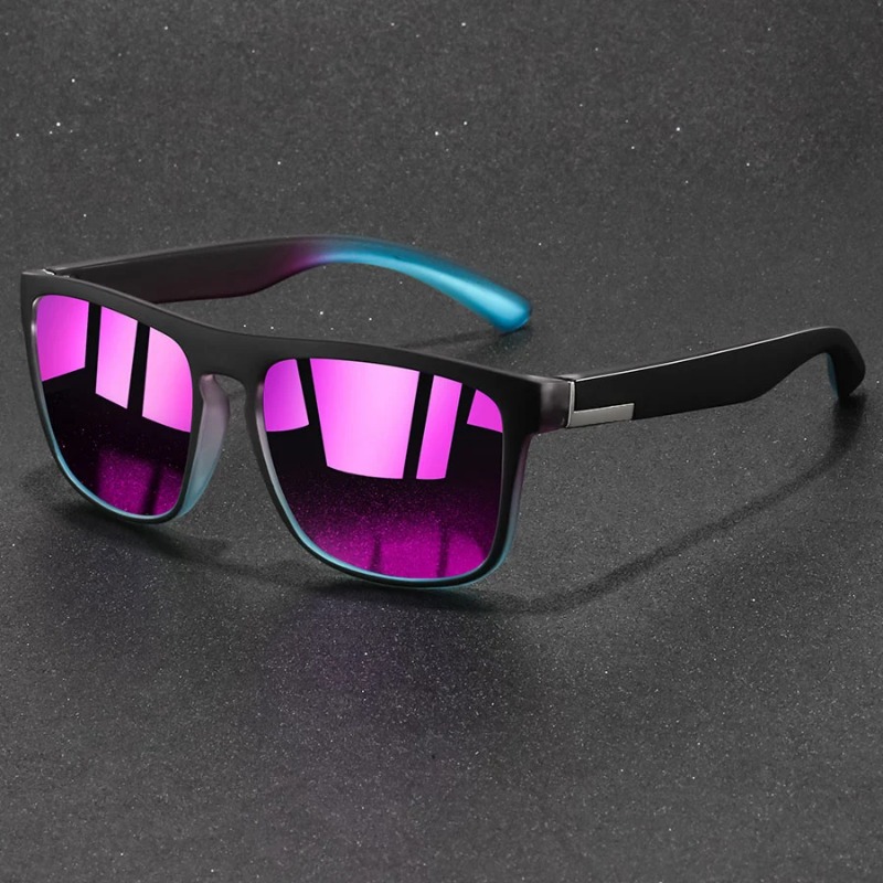Vintage Fashion Glasses - Fashion Vintage Square Sports Sunglasses Men