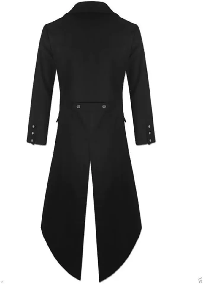 Mens Steampunk Gothic Jacket V - огляд і ціна Vintage Trench Coat