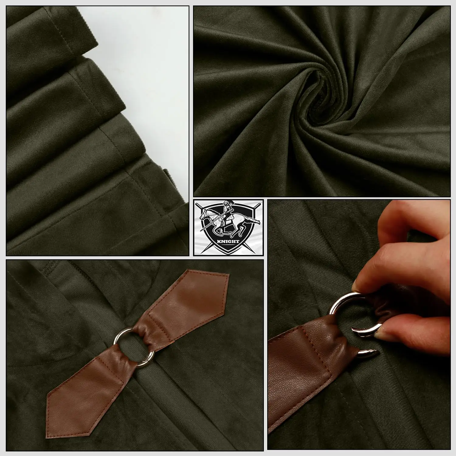 L'VOW Medieval Velvet Hooded C - огляд і ціна Vintage Trench Coat