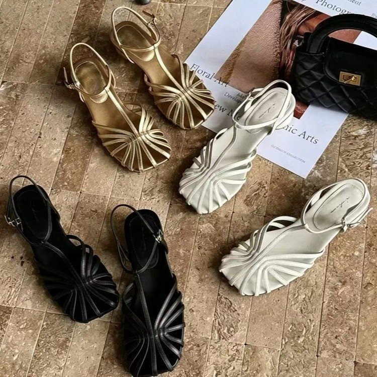 French-style Vintage Woven Toe - огляд і ціна Vintage Fashion Outfit