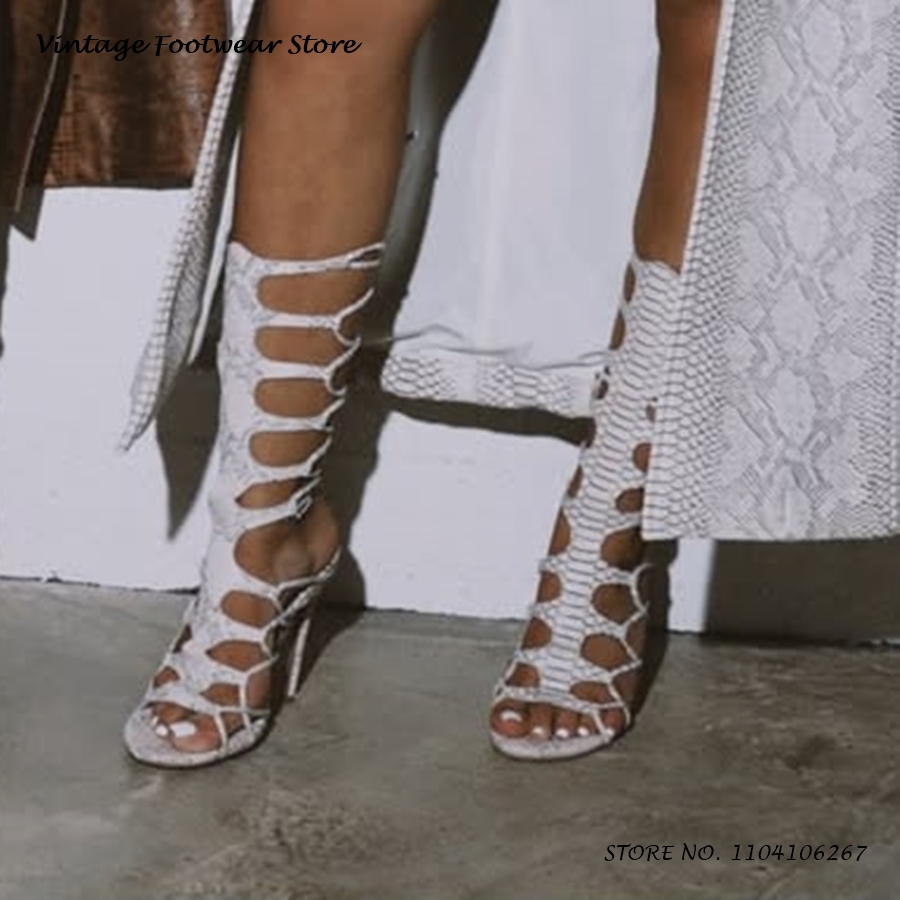 Python Pattern Cut-out Gladiat - огляд і ціна Vintage Fashion Outfit