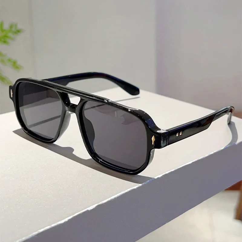 New Vintage Double Bridges Squ - огляд і ціна Vintage Fashion Glasses