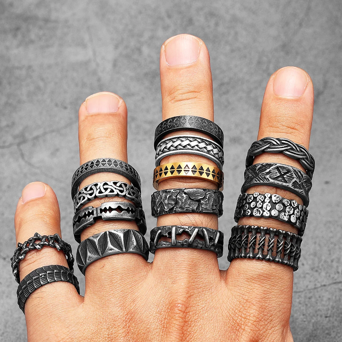 Minimalism Retro Viking Runes  - огляд і ціна Vintage Fashion Newtown