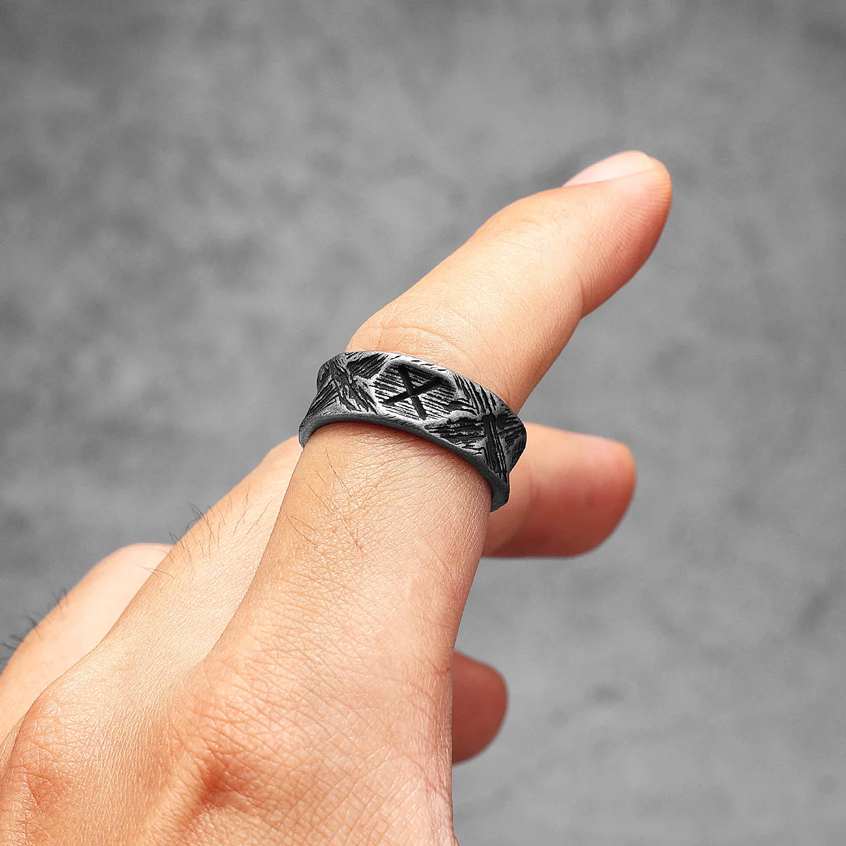 Minimalism Retro Viking Runes  - огляд і ціна Vintage Fashion Newtown
