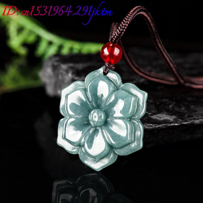 Burmese Jadeite Flower Pendant - огляд і ціна Vintage Fashion Luxury