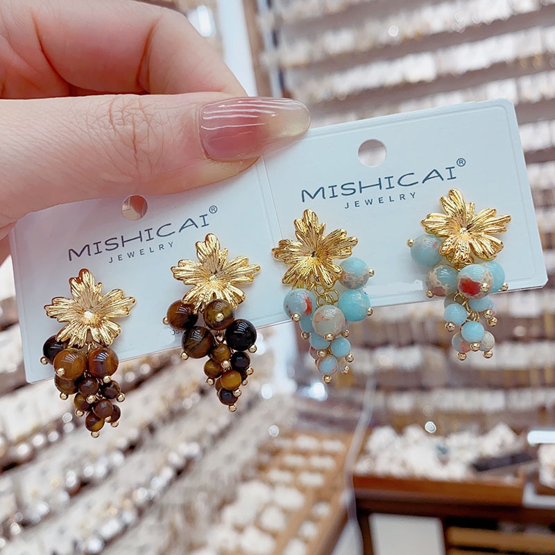 Turquoise Grape Cluster Stud E - огляд і ціна Vintage Fashion Influencer