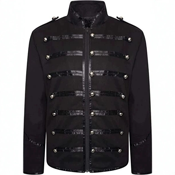 Men's Steampunk Rockstar Jacke - огляд і ціна Vintage Trench Coat