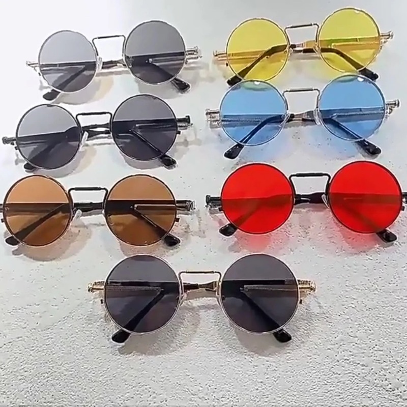 Vintage Metal Frame Round Sung - огляд і ціна Vintage Fashion Glasses