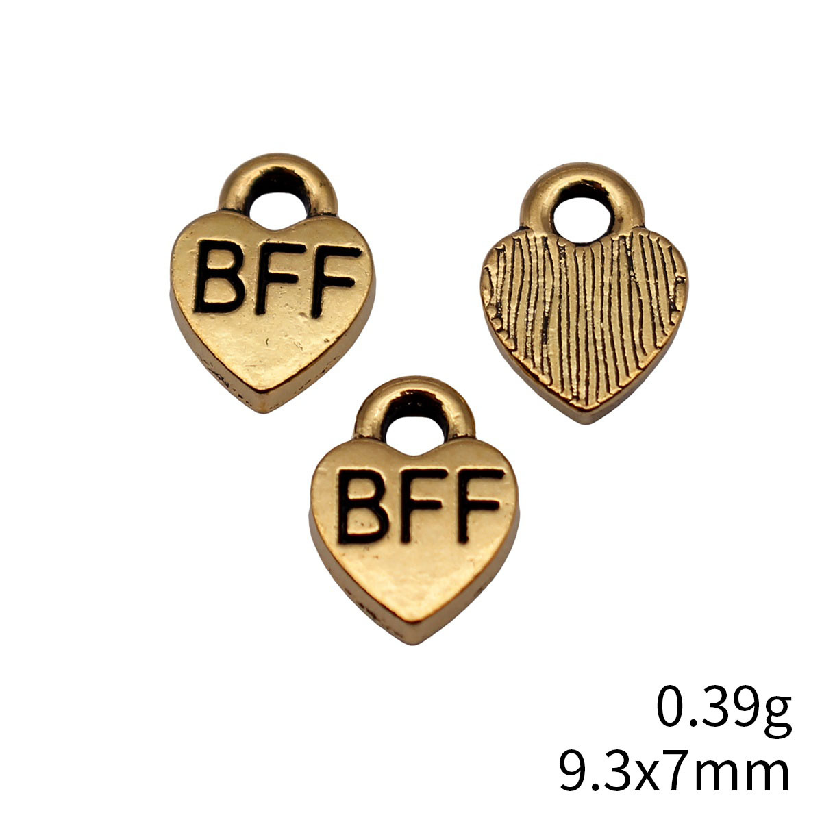 40pcs 9.3x7mm Antique Gold Col - огляд і ціна Vintage Fashion Tumblr
