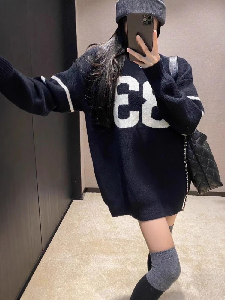 Y2K Vintage Knitted Sweater Wo - огляд і ціна Vintage Fashion Streetwear