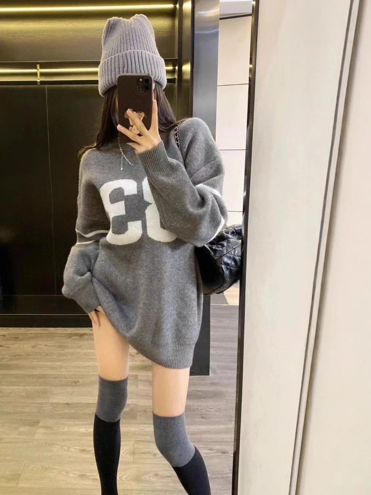 Y2K Vintage Knitted Sweater Wo - огляд і ціна Vintage Fashion Streetwear