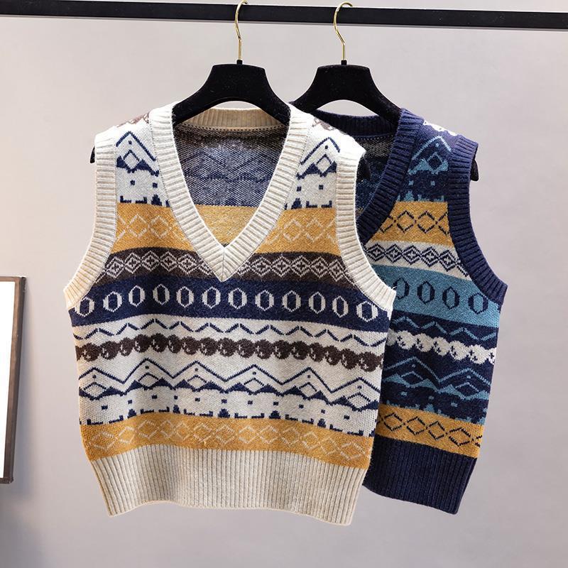 Fashion Knitted Vest Women's A - огляд і ціна Vintage Fashion Newtown