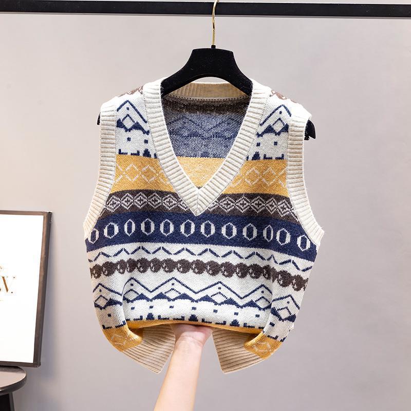 Fashion Knitted Vest Women's A - огляд і ціна Vintage Fashion Newtown