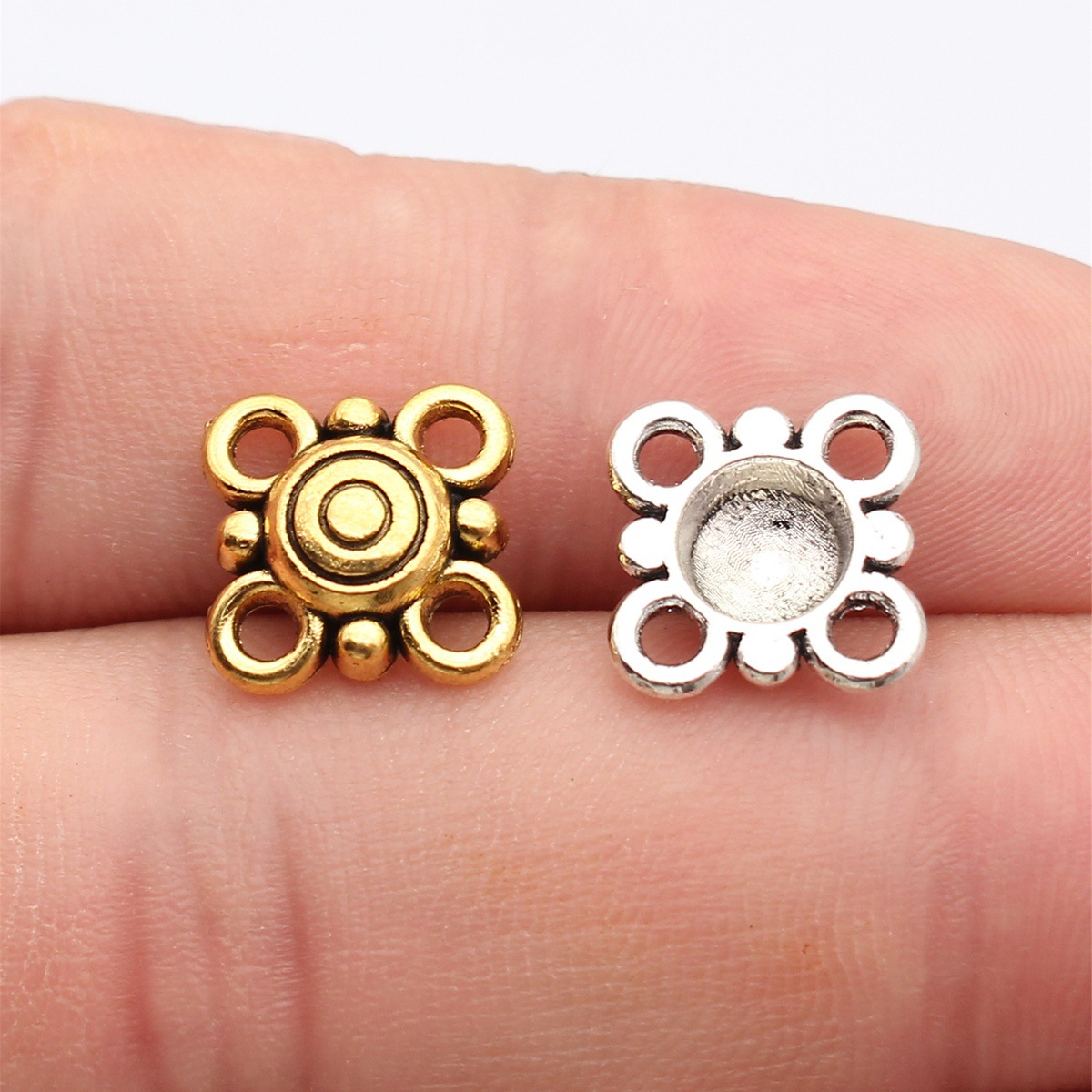 WYSIWYG 20pcs 15x15mm Antique  - огляд і ціна Vintage Fashion Tumblr