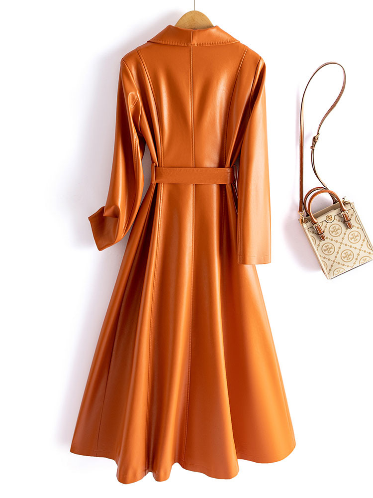 Luxury Sheepskin Long Trench C - огляд і ціна Vintage Trench Coat