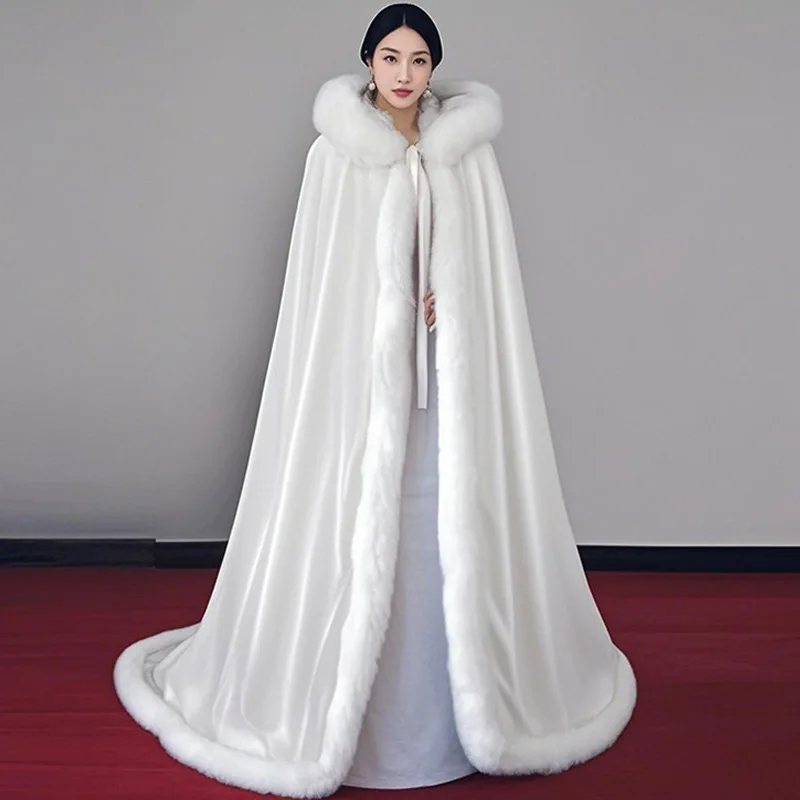 Hanfu Coat Fur Halloween Cape  - огляд і ціна Vintage Trench Coat