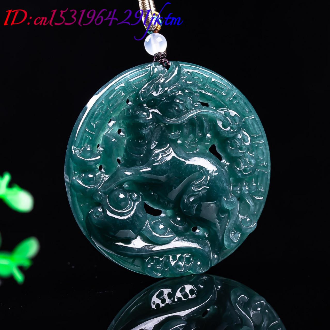 Burmese Jadeite Dragon Pendant - огляд і ціна Vintage Fashion Luxury