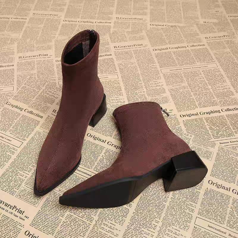 New Low Heel Women Mordern Ank - огляд і ціна Vintage Fashion Style
