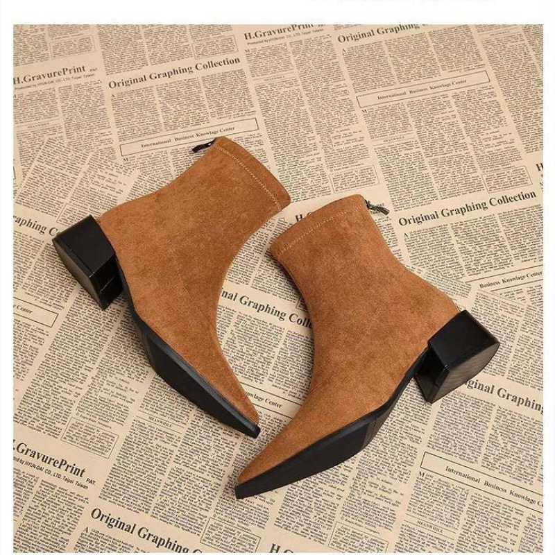 New Low Heel Women Mordern Ank - огляд і ціна Vintage Fashion Style