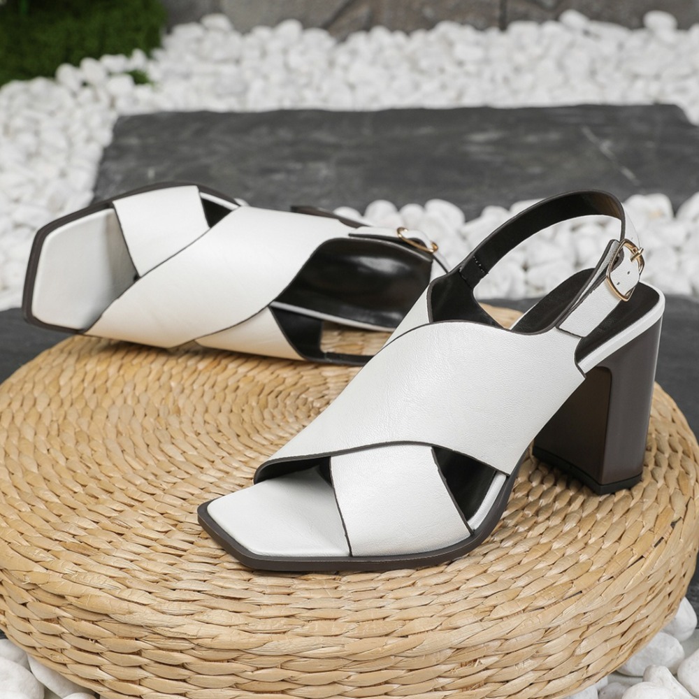 Women Sandals Vintage Square H - огляд і ціна Vintage Fashion Heels