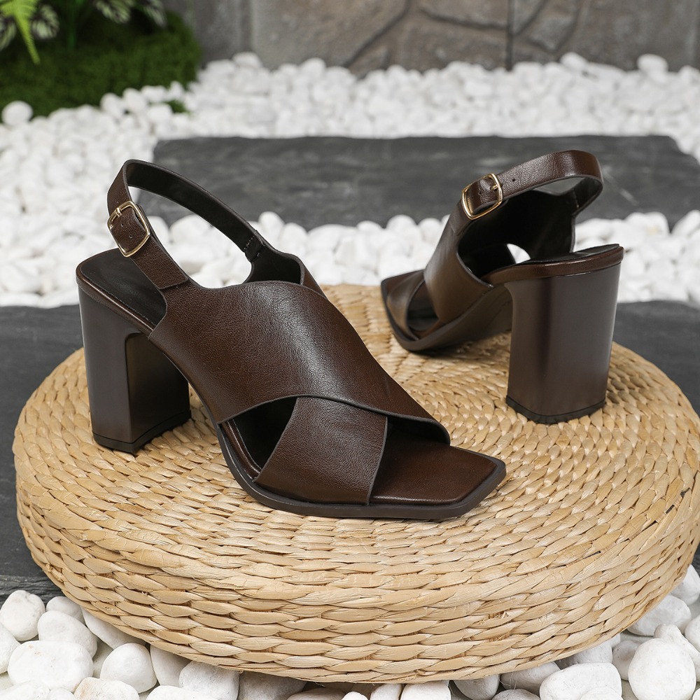 Women Sandals Vintage Square H - огляд і ціна Vintage Fashion Heels