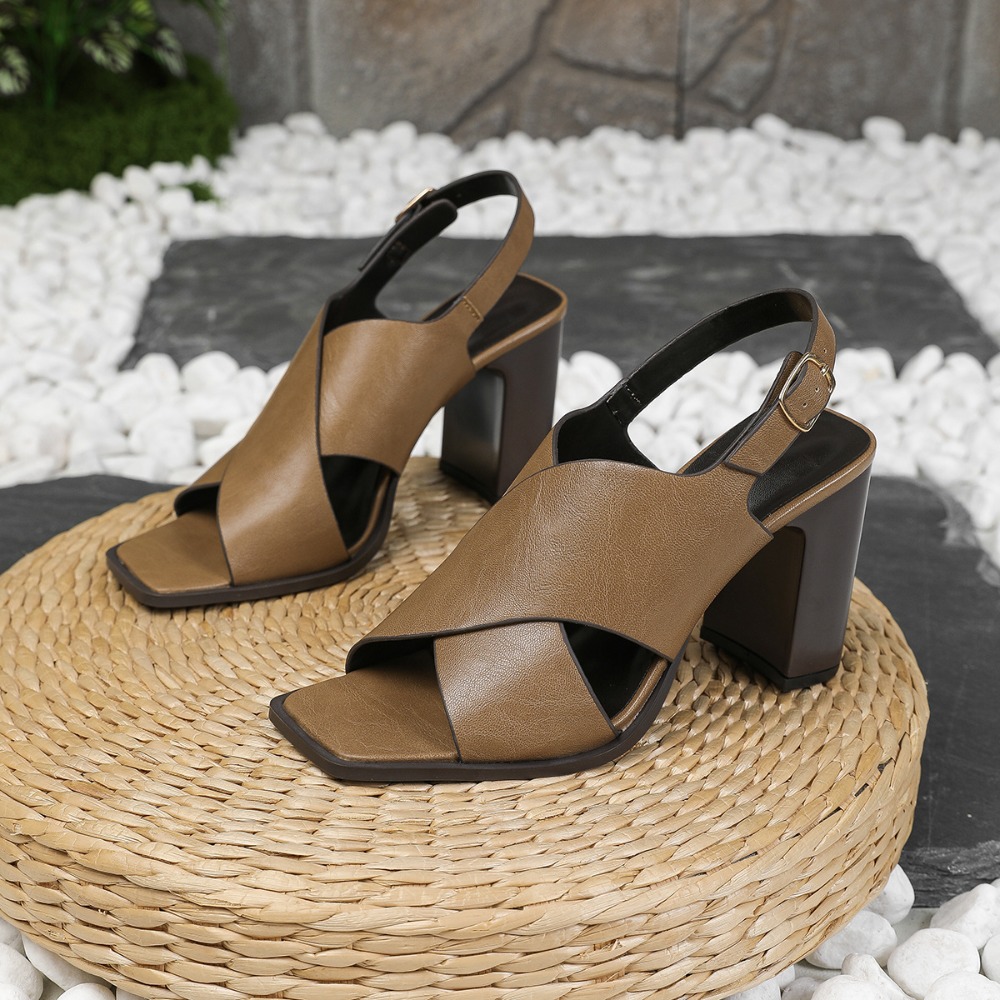 Women Sandals Vintage Square H - огляд і ціна Vintage Fashion Heels