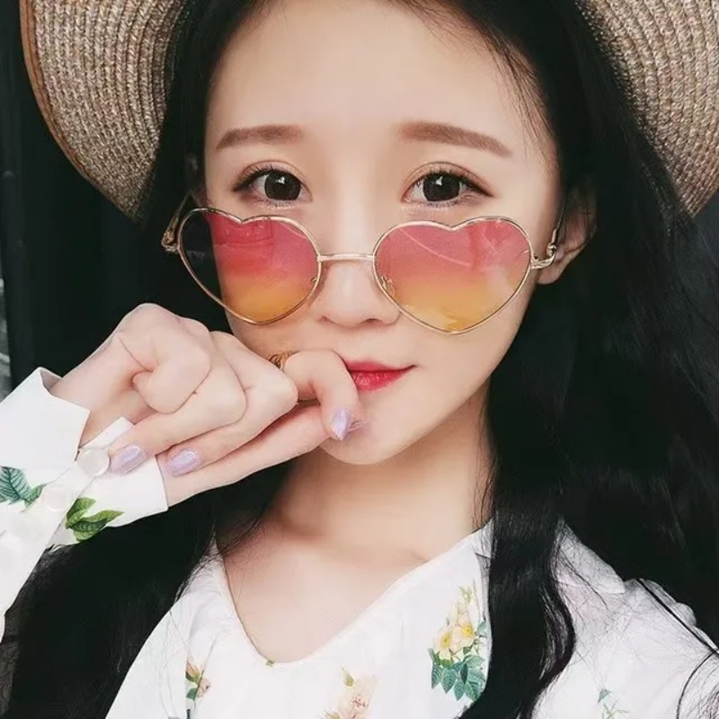 Fashion Heart Shaped Metal Sun - огляд і ціна Vintage Fashion Glasses