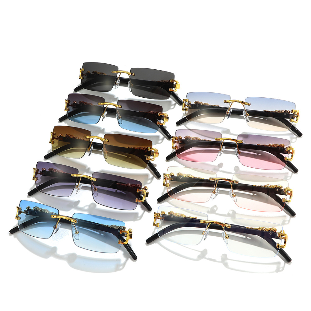 1PCS Fashion Vintage Rimless S - огляд і ціна Vintage Fashion Streetwear