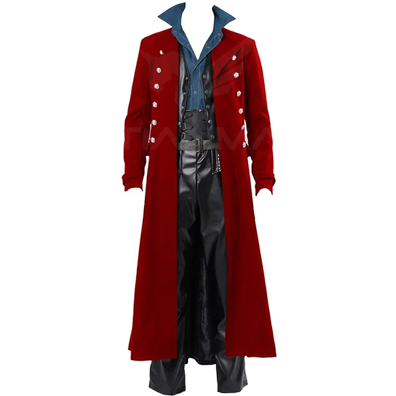 Medieval Men British Style Pun - огляд і ціна Vintage Trench Coat