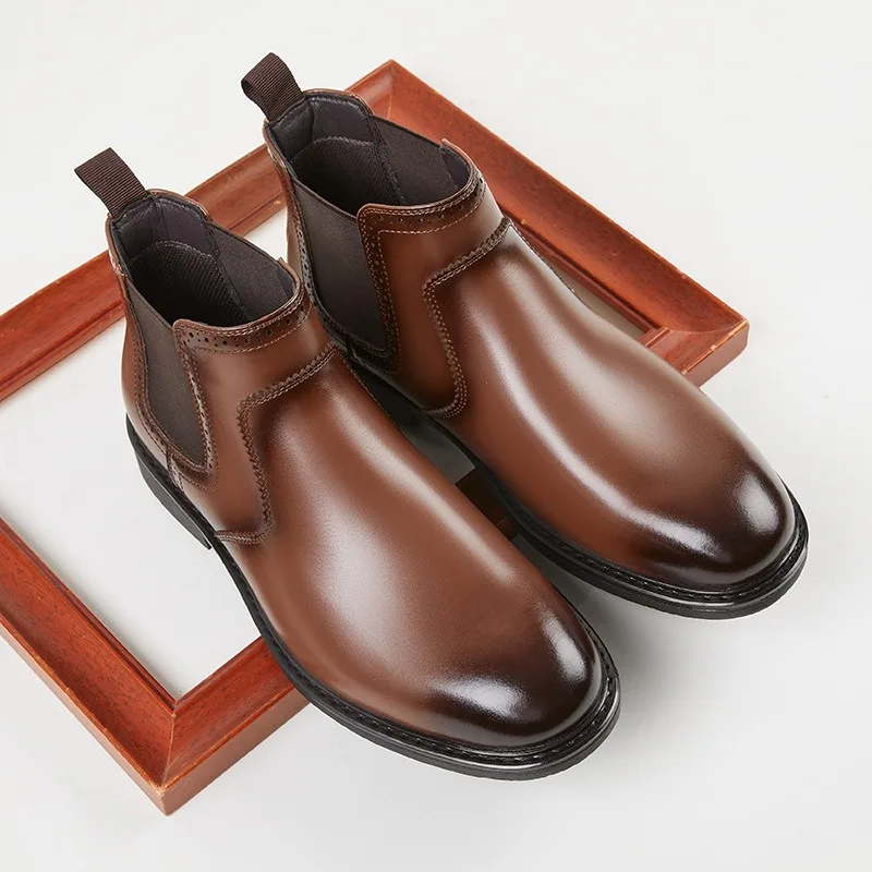 Vintage Mens Leather Oxford Bo - огляд і ціна Vintage Fashion Luxury