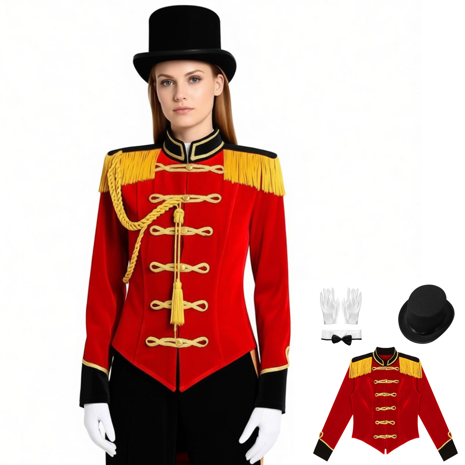Women's Circus Costume Velvet  - огляд і ціна Velvet Blazer Vintage