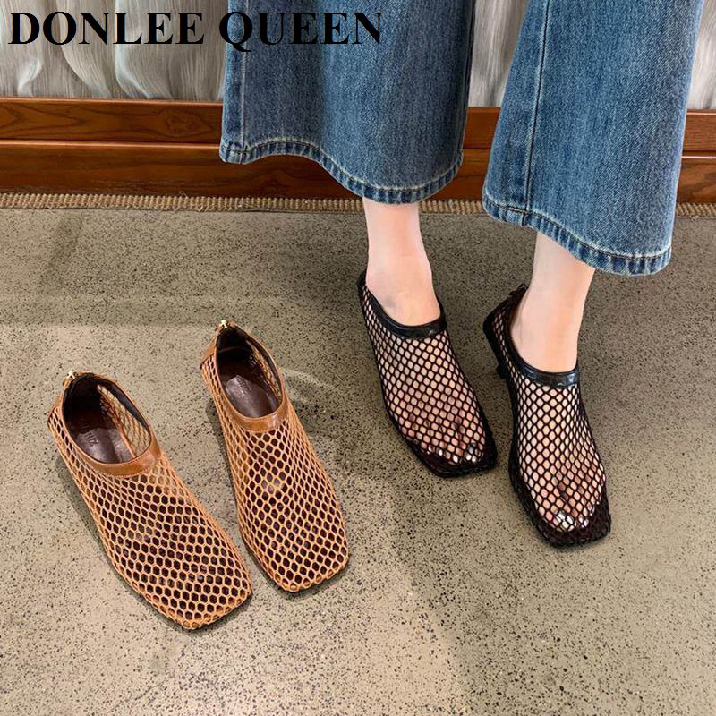 Vintage Mesh Square Toe Mule S - огляд і ціна Vintage Fashion Heels