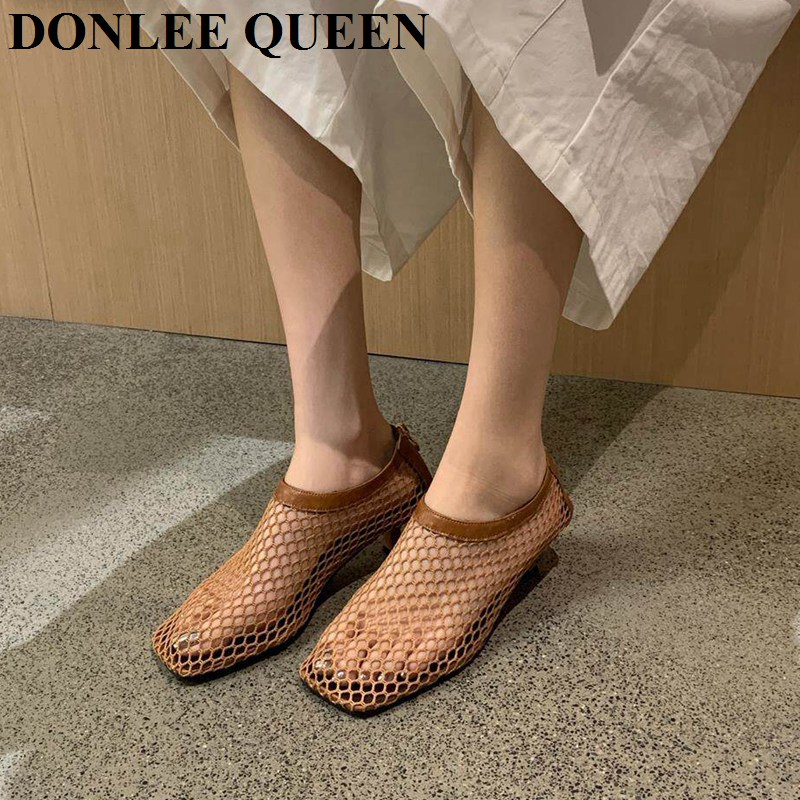 Vintage Mesh Square Toe Mule S - огляд і ціна Vintage Fashion Heels