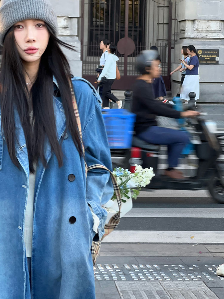 Hong Kong style double breaste - огляд і ціна Vintage Trench Coat
