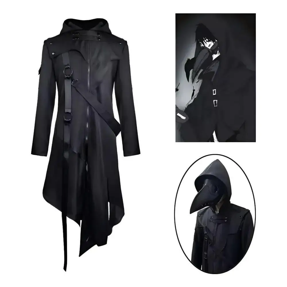 Steampunk Trench Coat Gothic J - огляд і ціна Vintage Trench Coat