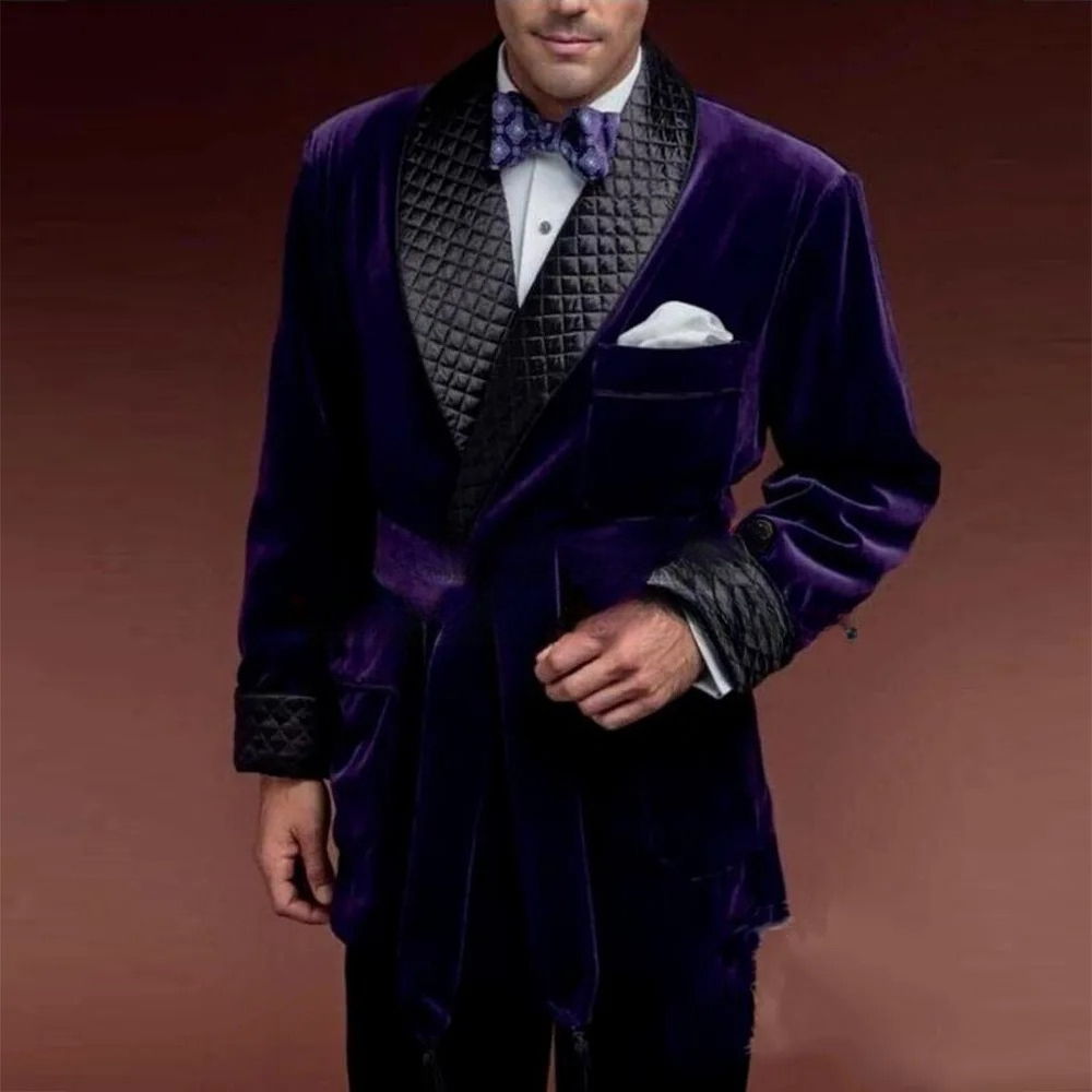 Green Velvet Smoking Suit Jack - огляд і ціна Velvet Blazer Vintage