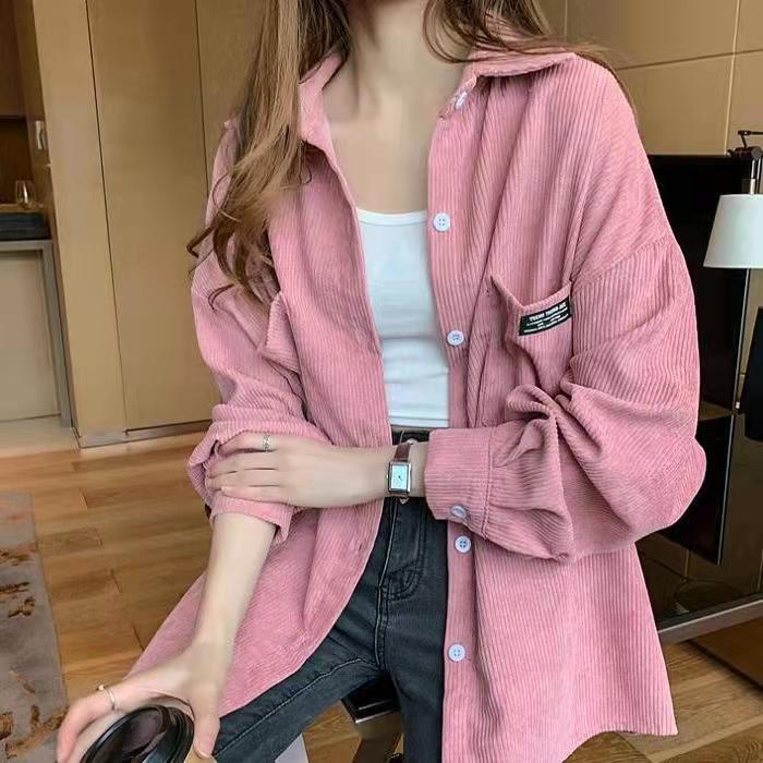 Corduroy Jacket Women's Loose  - огляд і ціна Vintage Fashion Hong Kong