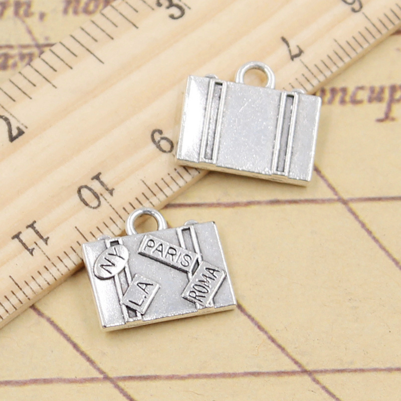 10pcs Charms Travel Bags New Y - огляд і ціна Vintage Fashion York