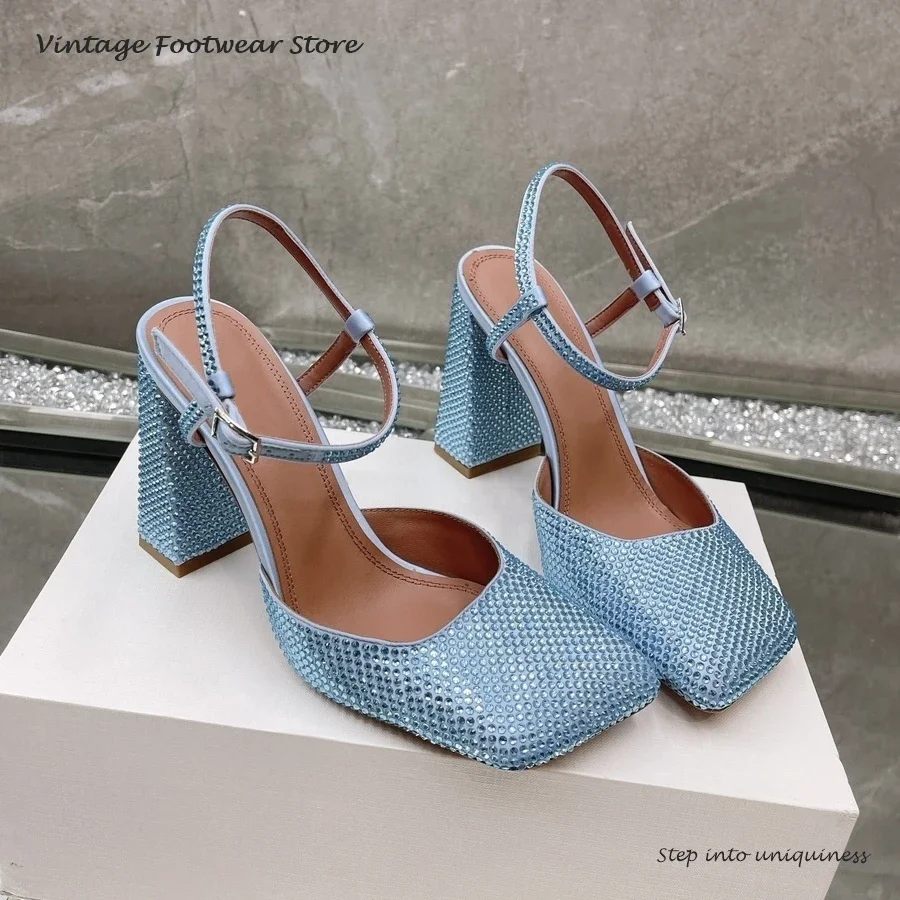 Vintage Crystal Embellished Pu - огляд і ціна Vintage Fashion Heels