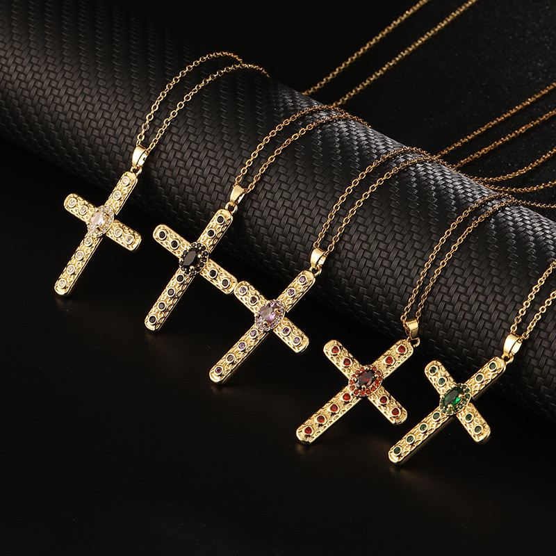 New Design Zircon Cross Pendan - огляд і ціна Vintage Fashion Newtown