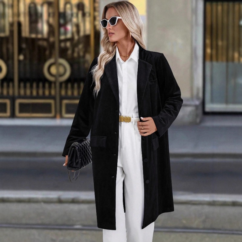 Luxury Vintage Velvet Trench C - огляд і ціна Velvet Blazer Vintage