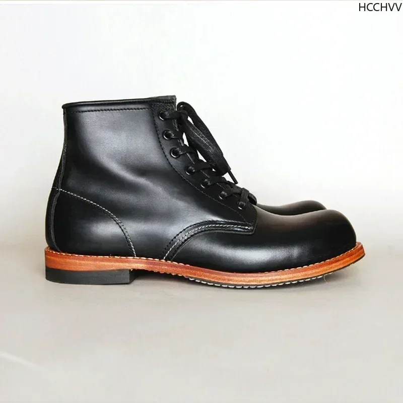 Vintage Men Goodyear-Welted Ge - огляд і ціна Vintage Fashion Streetwear